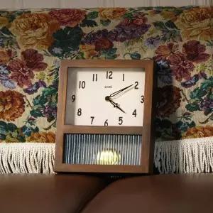 [아트박스]/아이노비아 오르미 레트로 모어클락 우드 벽시계 괘종시계