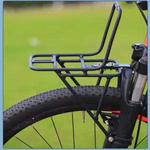 24 26 27.5 도로 자전거 MTB 선반 V/디스크 브레이크 650B 여행용 바구니 브래킷 용 29 인치 프론트 랙