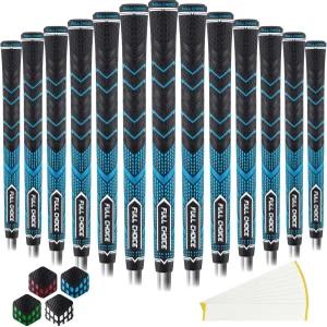 풀 초이스 고무 골프 그립 13팩 높은 접지력 미끄럼 방지 고급 텍스처 리그리핑 키트 포함 13개 또는 중