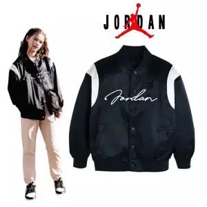 나이키 키즈 나이키키즈 조던 주니어 MVP 레터링 바시티 자켓 N251JK384P N251JK384P-BSE