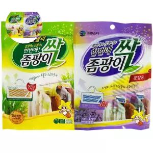 크린스타 좀팡이싹 (선택) 방충제 좀약 제습 옷장용1P