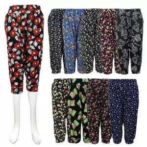 여성7부 몸빼바지 여름 냉장 빅사이즈