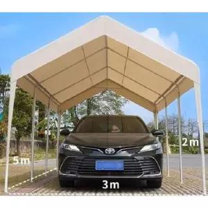 간이차고 차고천막 야외 그늘막 캐노피 주차장 쉘터