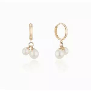 [로이드]주문제작 드롭 진주 포인트 원터치 14k 귀걸이 LOSN4008G