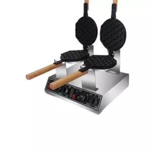 업소용 홍콩 에그와플 기계 계란빵 2구 와플기 메이커