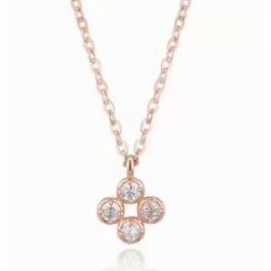 [로이드]행운 클로버 다이아 14K 목걸이 LNF21085D