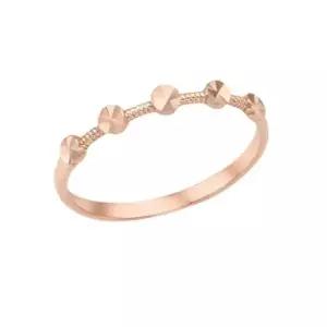 [로이드]컷팅원형 심플 크라운 14K 미스링 LRS20073G