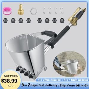 모르타르 스프레이 건 벽 치장용 삽 호퍼 국자 시멘트 분무기 총 석고 천장 페인트 콘크리트 도구