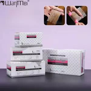 WANMEI Barber 얇은 머리 파마 종이 메쉬 통기성 미용 도구 헤어