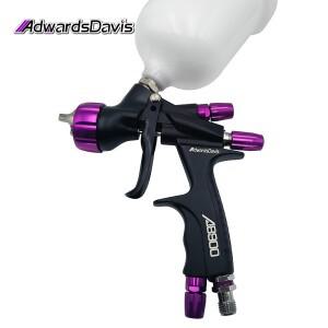 A8900 HVLP 1.3mm 공압 페인트 스프레이 건 고분무 자동차 가구 바니시 수성 일회용 컵