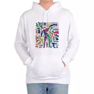 [하프클럽/]후드티 전사이즈 사람형상 에너지형상 미술