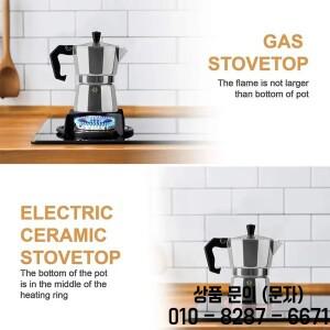 모카포트 이탈리아 커피 머신 에스프레소 알루미늄 가이저 메이커 주전자 라떼 스토브 클래식 바리스타 액