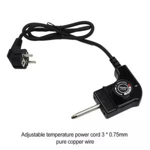 유럽 스타일의 온도 조절 케이블 전기 그릴 팬 냄비 가능한 전원 코드 순수 구리 와이어