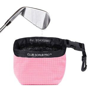 클럽 스크럽 골프 및 골프공 청소 가방, 방수 클린 페이스 기술 라이너, 탈착식 클립, 세탁기 사용 가능, 홈 청소, 건식 외관(네오프렌 또는 마이크로파이버 옵션 제공)