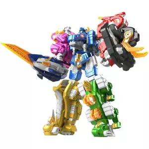 미니특공대 슈퍼다이노 장난감 로봇 합체 7단 변신