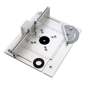 목공트리머 루터기 테이블 목재 홈파기 알루미늄 라우터 삽입