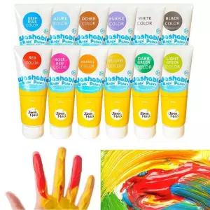 핑거페인트 물로지우는 워셔블 유아 아기물감 어린이날선물 어린이집 두뇌훈련