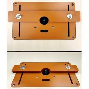 목재 밀링 슬롯 가공 챔퍼링 트리밍 기계 밸런스 보드 라우터 테이블 삽입 플레이트 가이드 목공 작업 벤치