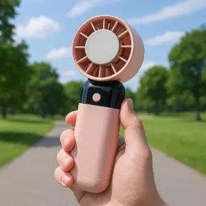 아워꾹 KK 냉각 USB충전손선풍기 사무실근무자 휴대손