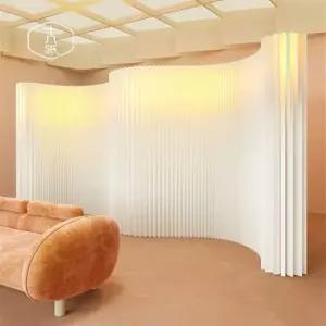 인테리어파티션 종이파티션 가림막 조명 패션 가벼운 P