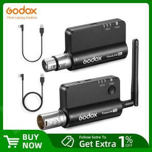 Godox TimoLink TX 무선 DMX 송기 세트 자동 주파수 호핑 루멘 라디오 내장