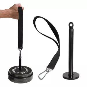 피트니스 팔 레슬링 훈련 벨트 핸들 팔뚝 운동기 강화제 케이블 기계 및 프리 웨이트 용 파워 트레이너