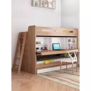 2층 프레임 게스트 침대 슬라이딩 원룸 하우스 이층