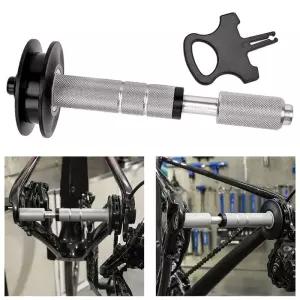 자전거 스루 액슬 체인 키퍼 청소 프리휠 세척 거치대 사이클링 액세서리 12mm