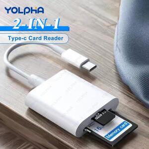 USB C 메모리 카드 리더  C-SD TF 어댑터 iPhone15 화웨이  데이터 변환기 카메라