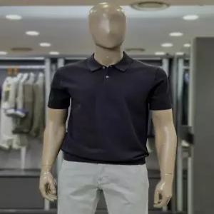 [브렌우드]여름 카라 반팔 니트 그레이 양말 증정