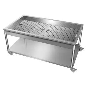 스텐 배수 테이블 싱크대 거름망 김장용 분류대 야채
