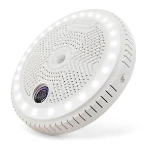 모션 센서 LED 조명이 장착된 맥스세이프 2-in-1 충전식 제습기, 총기 안전, 캐비닛 및 기타 밀폐된 공간에 적합, ETL 승인(흰색)