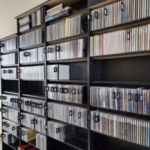 26개 CD/DVD/비닐 레코드 정리용 디바이더 A-Z 알파벳 파일 보관 분리기 음악 앨범 사무실 가정용 공간