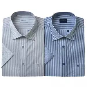 [대구백화점] [예작]반소매/코튼 혼방 스판 스트라이프 일반핏(YJFMBR208)