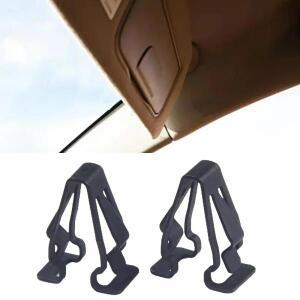 자동차 천장 선바이저 클립 리테이너 포드 머스탱 퓨전 트랜짓 메탈 패스너 DS7Z9904132A 2개