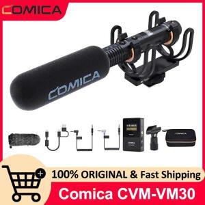 코미카 VM30 2.4G 슈퍼카디오이드 무선 샷건 마이크 카메라 스마트폰 컴퓨터용 게인 컨트롤 기능 탑재