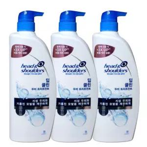 헤드앤숄더 딥클린 트리트먼트850mlx3개 린스