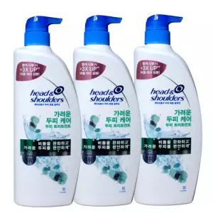 헤드앤숄더 가려운두피 트리트먼트850mlx3개 린스