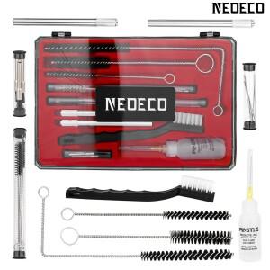 전문 스프레이건 청소 키트, HVLP S 페인트 건, 공기 도구 보관을 위한 완벽한 유지 관리 23 피스