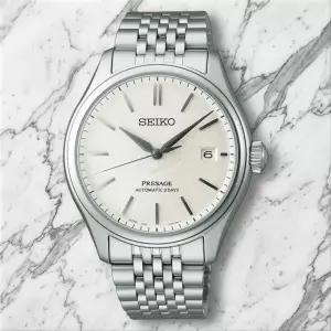 세이코 프레사지 클래식 시리즈 오토매틱 남성 손목시계 SARX121