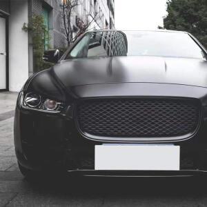 자동차 랩핑 필름 비닐 랩 스티커 새틴 블랙 PET 기포 없는 호환 셀프 접착 데칼 장식