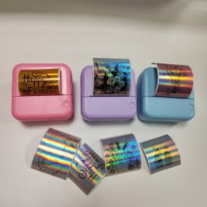 레이저 각인기 미니 프린터용 레이저 용지 고화질 부드러운 마감 대부분의 프린터와 호환되는 오래 지속되는 생생한 색상 Ea