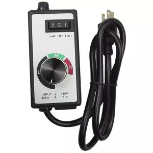 라우터 모터 레오스타트 AC 120V 15A 1500W 15암페어용 ANUTKO 전기 팬 가변 속도 컨트롤러 교체