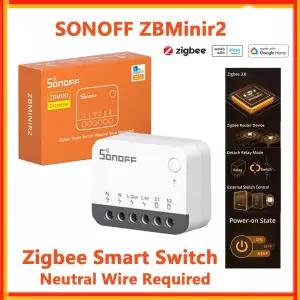 SONOFF ZBMINIR2 익스트림 ZBMINI 지그비 스마트 스위치 신호 확장 분리 릴레이 외부 제어 ewelink Alexa
