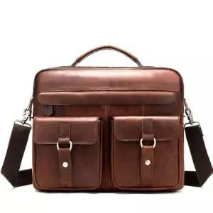 남사친 빈티지 가방 숄더백 토트맨 두겹 마룬트 크로스 리얼가죽 원픽5