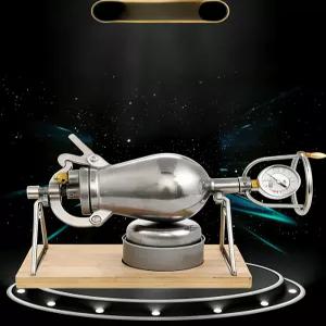 가정용 뻥튀기기계 스텐 곡물 팝콘 캠핑 스테인레스