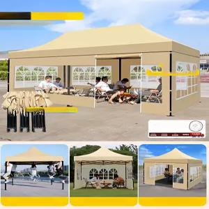 자바라천막 접이식 캐노피 행사용 행사천막 바람막이 대여 이동식텐트 그늘막