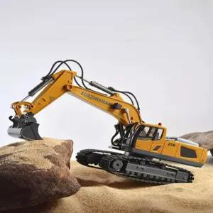 무선 자동차 장난감 포크레인 굴착기 리모컨 조종 조명기능