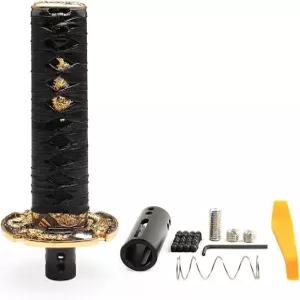 GSTP 카타나 시프트 노브 사무라이 소드 15cm 적용 유니버설 푸시 블랙 다운 가중치 버튼