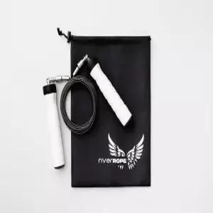 리버로프 프리미엄 줄넘기 빠른 클립 조절 강철 홈 와이어 트레이닝 PVC 크로스 편안한 케이블 손잡이 HIIT